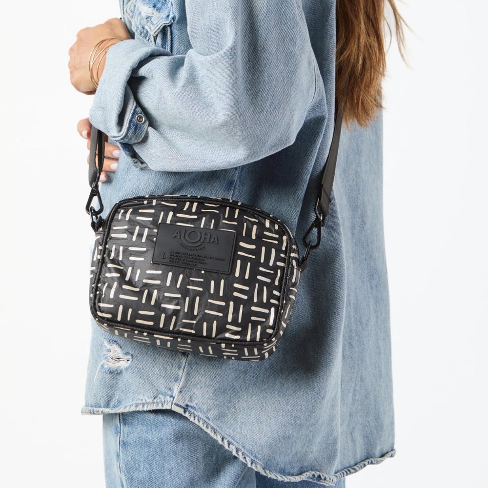 ALOHA Collection Rattan Crossbody Bag
